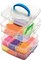 Bead Large Organizer Stackable Storage Container Bead Trays, 3pc.